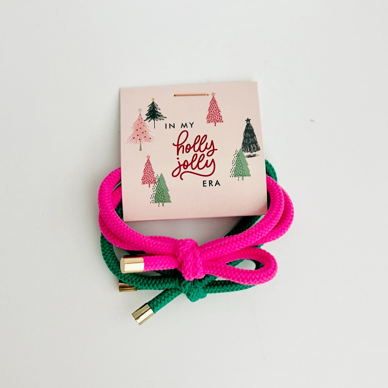 Holiday Gift Christmas Hair Tie Stocking Stuffers